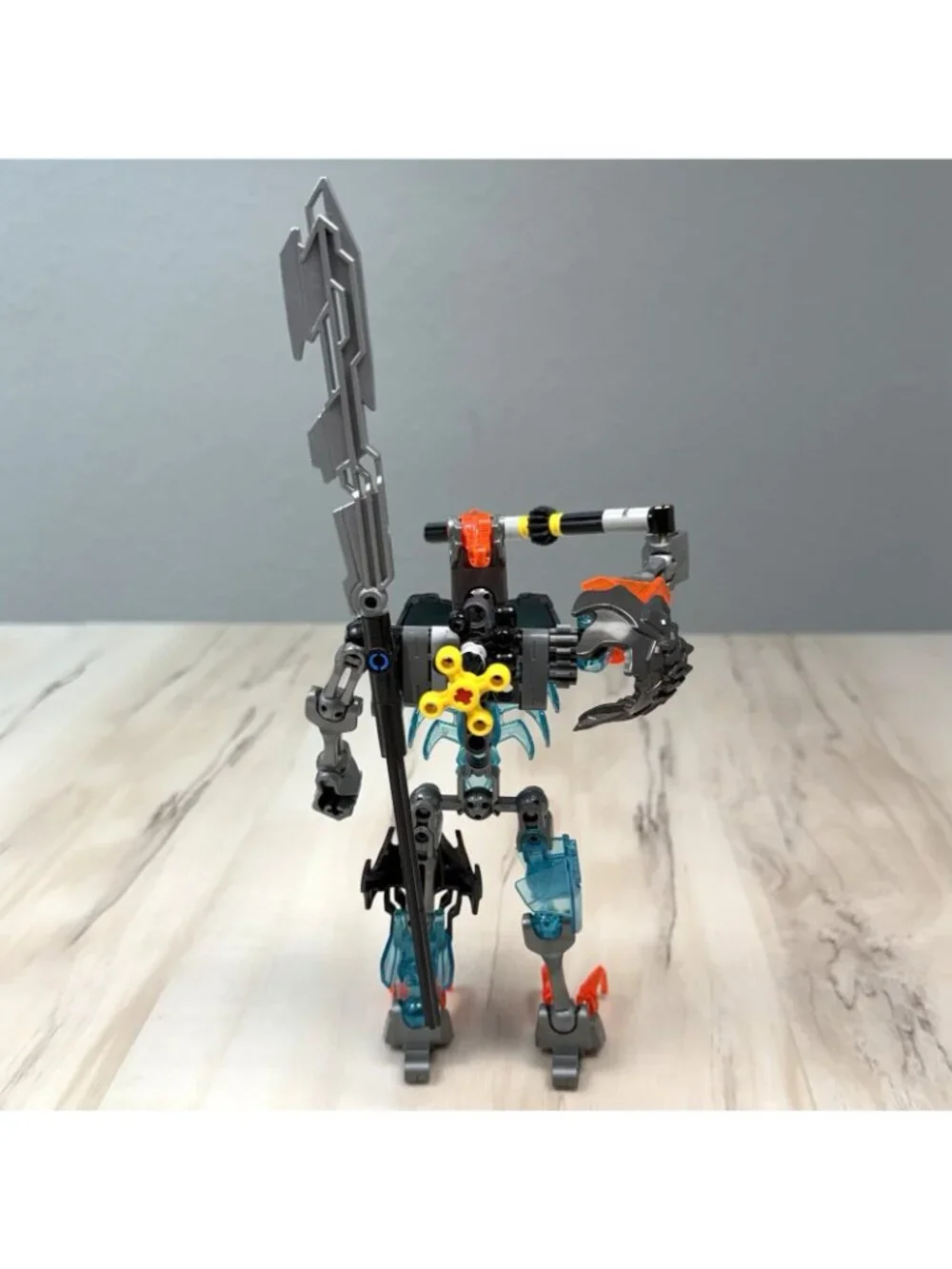 2015 LEGO Bionicle 70791 Skull Warrior INCOMPLETE Missing Bow Pieces Masks READ